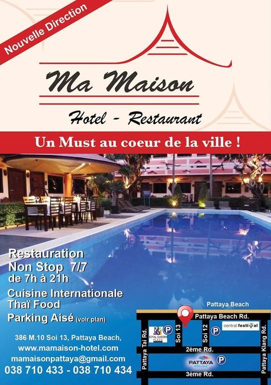 Ma Maison Pattaya Eksteriør bilde